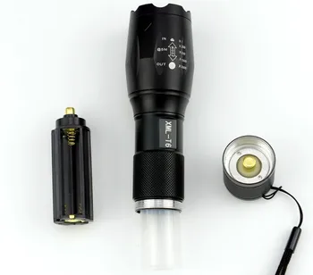 Skatinimo Rinkinį! Karšto Pardavimo LED Žibintuvėlis CREE T6 Taktinis žibintuvėlis + Q5 Mini Žibintuvėlis Lanterna Zoomable Vandeniui Žibintuvėlis Dviratį