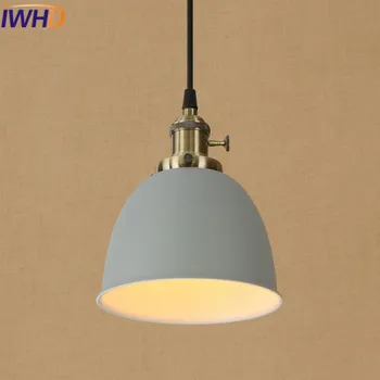IWHD Geležies Lamparas Loft Pramonės Derliaus Sieniniai šviestuvai LED Spalva Miegamasis Sieniniai Šviestuvai Namų Apšvietimo Armatūra Dizaino Lempa
