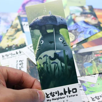 32 vnt/pak Mano kaimynas Totoro knygos ženklai Animacinių filmų popieriaus žymą Kanceliarinės prekės raštinės reikmenys, mokyklinės prekės, marcador