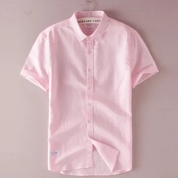Vasaros vyrų trumparankoviai vyrų skalbiniai, marškiniai, medvilnė, Plonas vyrų balti marškiniai prekės atsitiktinis mados shrits mens chemise camiseta plius 4XL