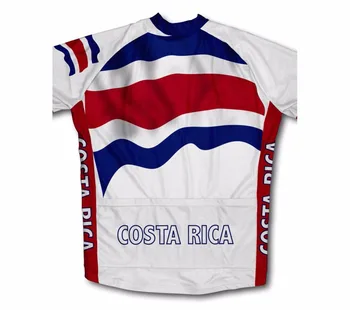 Kosta Rika Vėliavos Žiemos Dviračių džersis žiemą šilumos vilnos Dviračių drabužius ilgomis rankovėmis dviračių Nuoma dėvėti megztinius