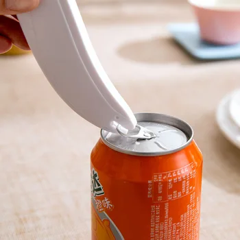 Naujas Reguliuojamo dydžio butelio atidarytuvas žiedas dizainas dangčio atidarymo instrukcija gali opener konservuotas pienas maisto virtuvės reikmenys
