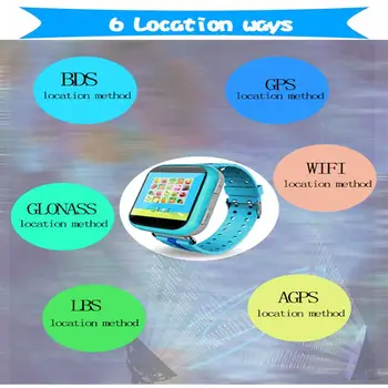 GPS smart žiūrėti Q750 kūdikių žiūrėti su Wifi 1.54 colių jutiklinis ekranas SOS Skambučio Vieta Prietaiso Tracker už Vaikas Saugus Anti-Lost Stebėti