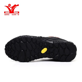 XIANGGUAN Lauko vaikščiojimo batai EUR dydžio 39-48 vyras, Kvėpuojantis priešslydžio sistema vėjo juoda kelionės batų Tendencijų sporto sportbačiai pėsčiomis