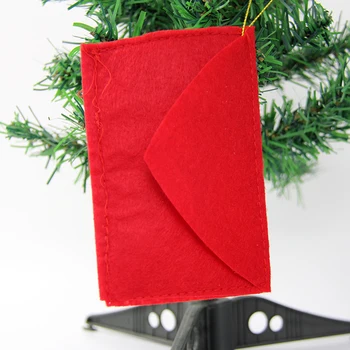 3pcs Kalėdų eglutės papuošalus raudoną voką enfeite de natal adornos navidad m.