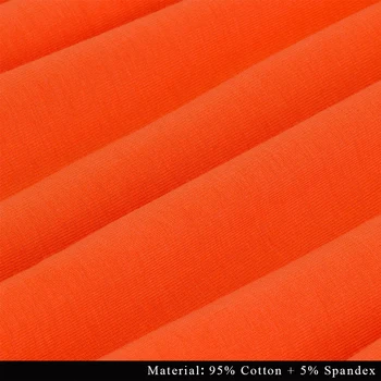 Moterų Atsitiktinis Trys Ketvirtį Rankovės Bodycon Slim Pieštuku Oranžinė Suknelė Vintage Wrap Puoštas Klubo Dėvėti 2HB37