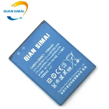 QiAN SiMAi Alcatel CAB31L0000C1 CAB310000C2 Baterija Originalus Remontą Alcatel i808 TCL T66 A890 Telefonas + Nemokamas Pristatymas