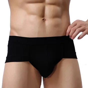 Suaugusiųjų vyrų modalinis plaukimo pants šortai kvėpuojantis medvilnės kelnės riebalų vyrų apatiniai, Maudymosi glaudės Paplūdimio kelnės formuoja