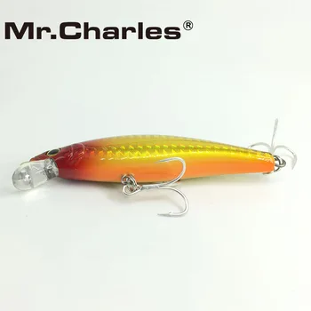 P. Charles CMC024 žvejybos masalas 88mm/12g 0-1.0 M PLŪDURIUOJANTIS shad kokybės profesionalus minnow sunku, jaukų, Žvejybos Reikmenys Crankbait