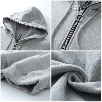 Pioneer Stovykla naujas tirštėti žiemos hoodie palaidinukė vyrams, prekės ženklo-drabužių atsitiktinis šiltu vilnos tracksuit vyrų kokybės medvilnės AWY702308