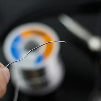 Mennes Lydmetalio Viela 0.2 mm Suvirinimas Viela Nemokamai išvalyti Kanifolijos Core Didelio Ryškumo MCN Žemos Lydymosi Taškas Litavimo Įrankiai