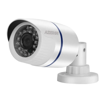 AZISHN 2.8 mm Pločio IP Kameros 1080P 720P, 960P ONVIF P2P Judesio Aptikimo Pašto Įspėjimą XMEye DC12V/POE48V Priežiūra, VAIZDO stebėjimo Lauko