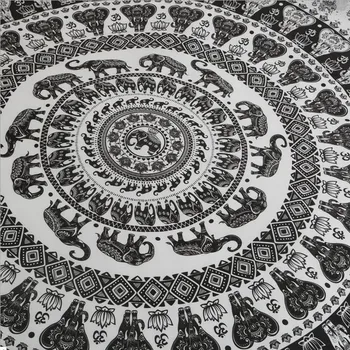 FANAIJIA bohemijos patalynės komplektai boho spausdinami 3d Mandala antklode padengti nustatyti 3pcs Užvalkalas visiškai super king size lovos skalbiniai