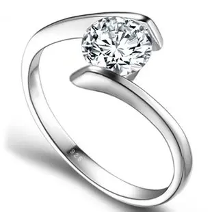 2017 nauja siunta 925 sterlingas sidabro super blizga CZ cirkonis moterų žiedai, vestuvių žiedas didmeninė lašas laivybos pigūs papuošalai dovana