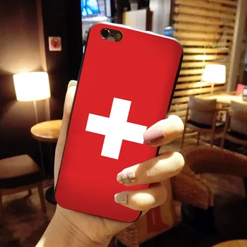 MaiYaCa čekijos Respublika, šveicarija, vokietija vėliavos Žavinga Telefono dėklas skirtas Apple iPhone 8 7 6 6S Plus X 5 5S SE 5C atveju apvalkalas