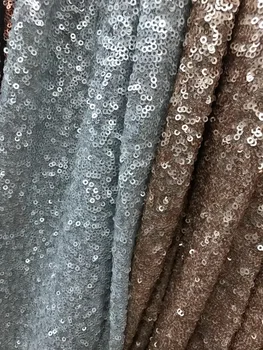 Aukštos Kokybės smėlio/off baltos Blizgančių blizgančiais Siuvinėjimo Tinklelio Nėriniai China Audinio siuvimo vestuves audinio suknelė, kurią kieme