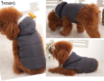 Karšto pardavimo ir populiariausių Kamšalu Rudenį mielas šunelis žemyn kailis gražus šuo striukė kietas šuo vest drabužiai