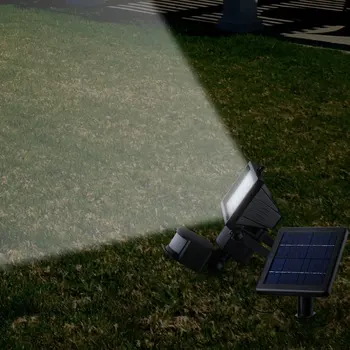 100LED Saulės energija Varomas Judesio Jutiklis Šviesos su Saulės baterijomis , Lauko apšvietimas LED Saugumo prožektorių, sodo/garažas/kelias