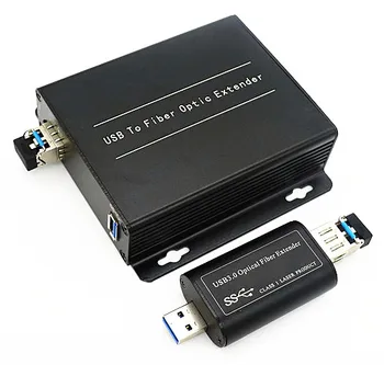 USB3.0 pluošto extender USB3.0 Optinis dual fiber LC USB pramonės jutiklinis ekranas Optinis daugiaformačių