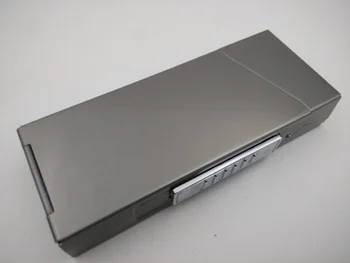 Metalo moterų Slim cigarečių atveju vėjo elektroninių cigarečių lighte Cigarečių Dėžutė su įkraunama USB Žiebtuvėlis DH7710