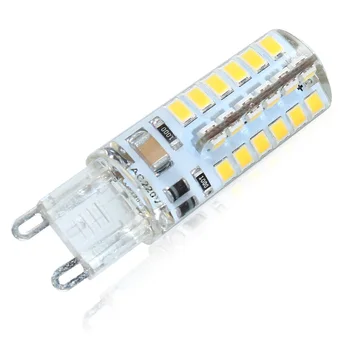 20x LED Lemputė SMD 2835 G9 7W 48 led Kukurūzų Lemputė 220V 360 Laipsnių Pakeisti Halogeninės Lempos, 48LED AC 200-240V