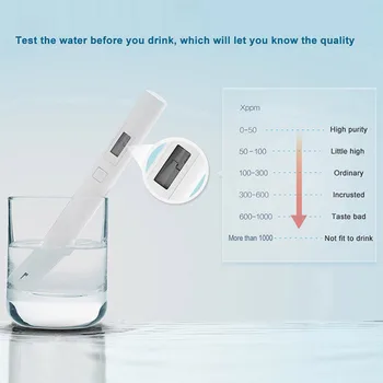 Aukštos Tiksli Originalo Xiaomi mi TDS Testeris Vandens Kokybės Matuoklis Testeris Pen Vandens Matavimo Įrankis