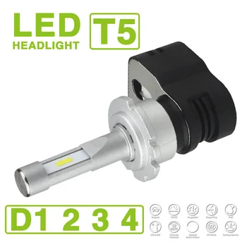 1 Set D1S D2S D3S D4S Turbina T5 LED Žibintų Lempos 60W 9600LM SPT Y19 Žetonų All-in-one 