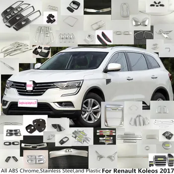 Už Renault Koleos 2017 2018 2019 automobilių detektorius stick optikos ABS Chrome 