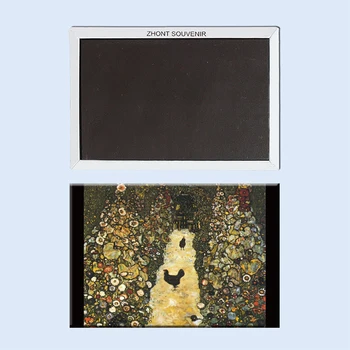 15 Atvaizdai,paveikslai Gustav_Klimt Šaldytuvas Magnetai ,visame Pasaulyje Žinomų Paveikslų,Muziejus, Suvenyrų,kokybės spausdinimas