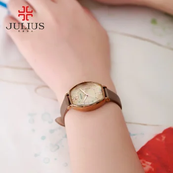 2017 Relogio Feminino Moterų Laikrodžiai Top Brand Prabanga Julius Kvarciniai Laikrodžiai Erkek Kol Saati Laikrodis Ponios Žiūrėti Reloj Mujer