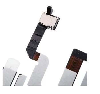 Heyman Flex Kabelis Apple iPhone 4S Garso Juostelės garso mygtuką, atsarginės dalys, Nemokamas pristatymas+įrankiai