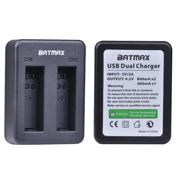 4Pcs Baterija GoPro Hero 4 Baterijos AHDBT-401 Eiti Pro Hero4 bateria +Dual Įkroviklio GoPro Hero 4 veiksmų Fotoaparato Baterijos